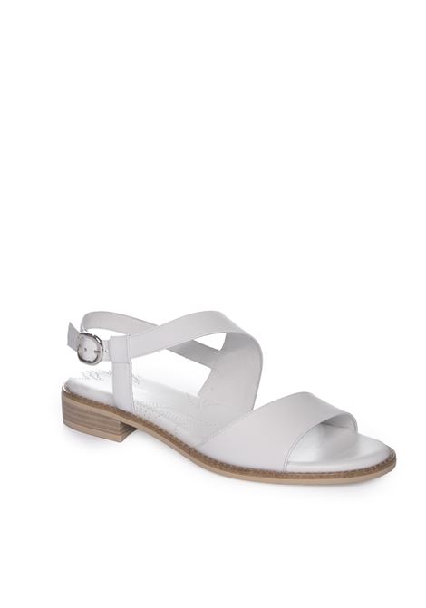 White loira sandal NERO GIARDINI | E410460DLOIRA-707